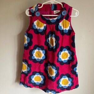 Mini Boden girl corduroy dress